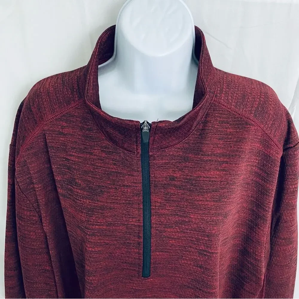 NWT Men’s Grand Slam Fleece Lined Half Zip Size X-Large